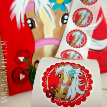 ♥MON CHÈRI♥ Sticker 20pcs. HORSE Pony LOVE