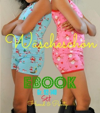♥BEAUTYunderwear♥ SET eBOOK GIRLS 92-140 GERMAN