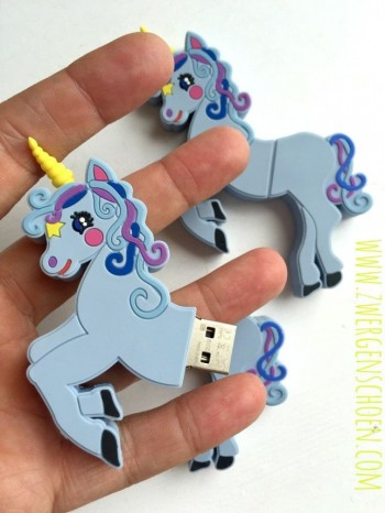 ♥UNICORN♥ USB-Stick 2GB incl. eBOOK