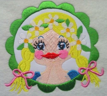 ♥little HERZILEIN♥ Bavarian FOLK embroidery-file SET 10x10cm