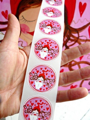 ♥MILLI in LOVE♥ Sticker LOVE Price for 20 SIZE 4cm