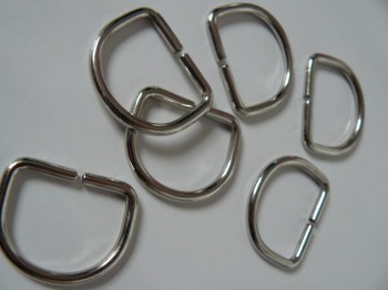 ♥D-RINGS♥ silver 3,5cm PRICE per ONE
