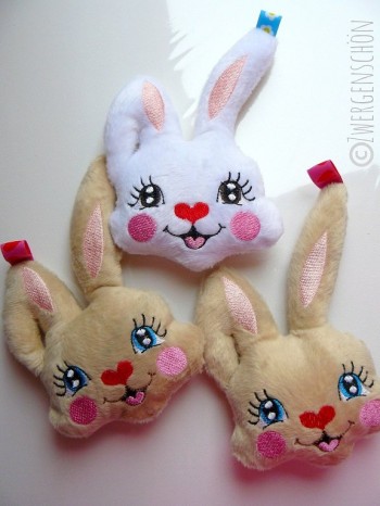 ♥MILLI in LOVE with BUNNY♥ Embroidery FILE-SET 13x18cm ITH Special