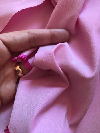 ♥HILCO♥ 0.5m TAFT pink ROSA