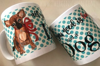 ♥BLESS♥ Tasse ALL YOU NEED IS LOVE AND A DOG 0.3L