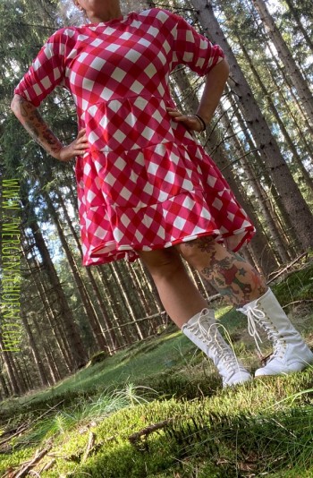 ♥FREIschwinger♥ eBOOK Stufen TUNIKA-Kleid ONE-SIZE 1€-SPARbie