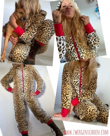 ♥LEO♥ 0.5m KUSCHEL Fleece ANIMAL PRINT cuddle FLAUSCH Jaguar