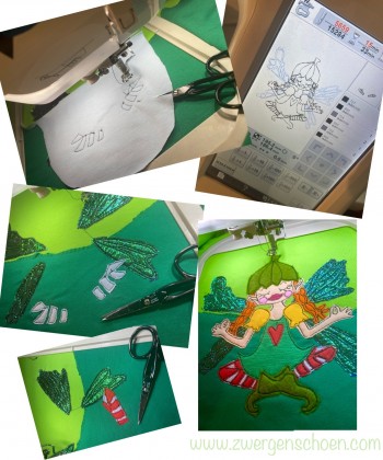 ♥Ommm TINKA BELLA♥ Embroidery-File SET Birch FAIRY 10x10 13x18 20x20 20x30cm