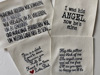 ♥APRIL Shower♥ GRIEF Mourning EMBROIDERY File-Set 10x10 13x18cm + GIGAhoop