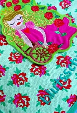 ♥little PRINCESS ROSENSCHoeN♥ Embroidery FILE-SET Sleeping Beauty 10x10cm
