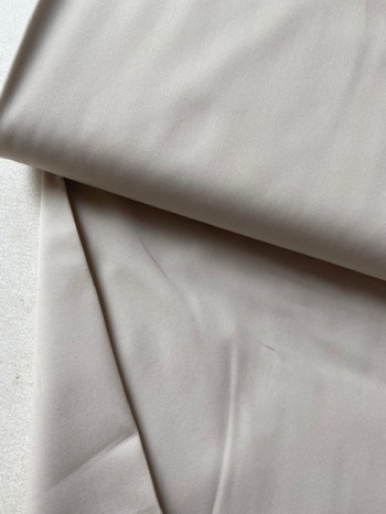 ♥UNI-BAUMWOLLE♥ 0.5m WEBWARE beige BATIST