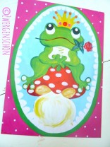♥HAPPY Frogprince ARTHUR♥ Postcard-SET of 3