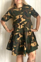 ♥CAMOUFLAGE♥ 0.5m JERSEY army GREEN