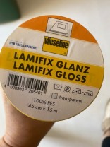 ♥LAMIFIX♥ 0.5m Vlieseline FREUDENBERG gloss GLANZ