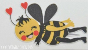 ♥little BEE♥ Sticker 5x5cm