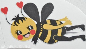 ♥little BEE♥ Sticker 5x5 WIDE EYES OPEN ;-)