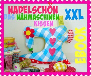 ♥SEWING MACHINE♥ XXL Pillow eBOOK German
