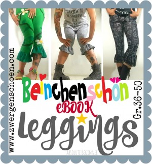 ♥BEINCHENschoen♥ eBOOK Leggings PATTERN german 36-50