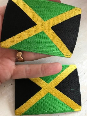 ♥JAMAICA♥ Stickaufnäher AUFNÄHER Flagge PATCH