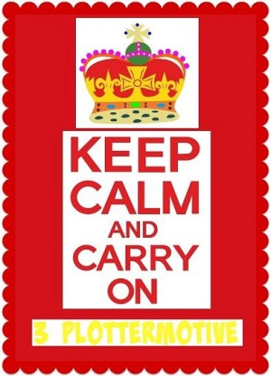 ♥KEEP CALM and CARRY on♥ PLOTTER File SVG, DFX, JPG