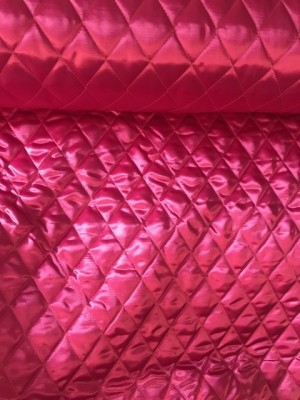 ♥QUILTED Satin♥ 0.5m PINK