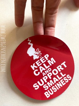 ♥SUPPORT small BUSINESS♥ Statement AUFKLEBER 10cm