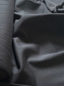 ♥UNI-JERSEY♥ 0.5m Jersey BLACK schwarz BEAUTY
