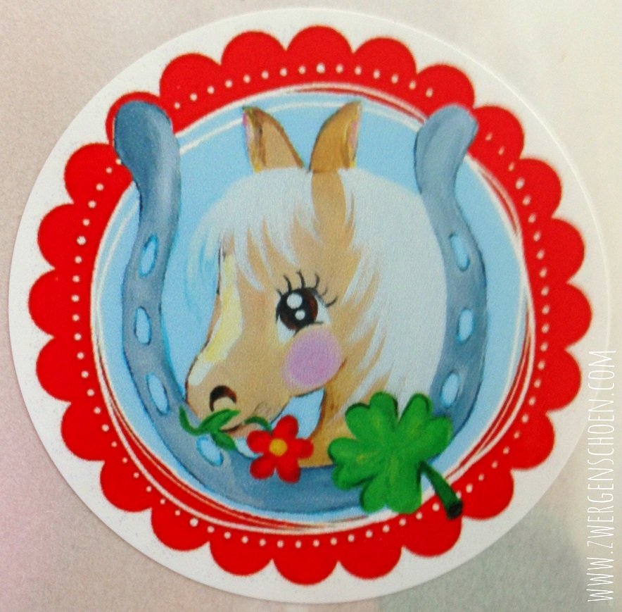 ♥LUCKY♥ Sticker 20pcs PONY Love HORSES