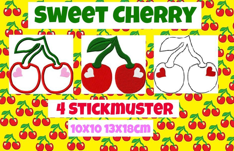 ♥SWEET CHERRY♥ Stickmuster 1€-SPARbie