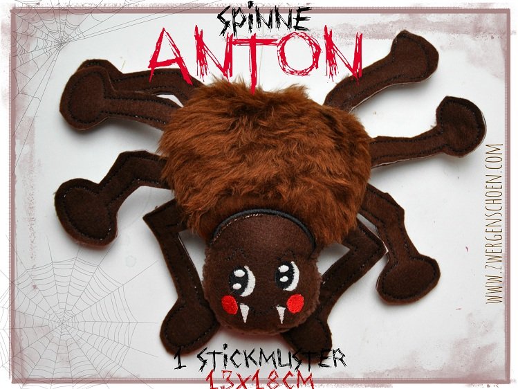 ♥ANTON♥ Spider ITH 13x18cm SPEZIAL