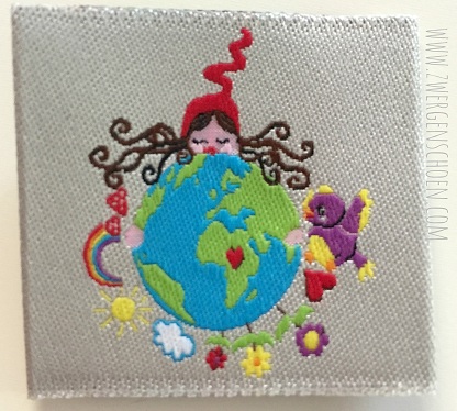 ♥SAVE THE PLANET♥ woven LABEL Fairy-Tale price for ONE!